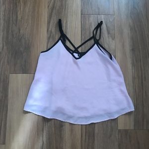 Light Pink Crop Blouse